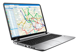 Ноутбук та система GPS моніторинг